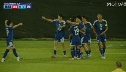 丢球了！U17男足第37分钟被进球，日本队1-0领先